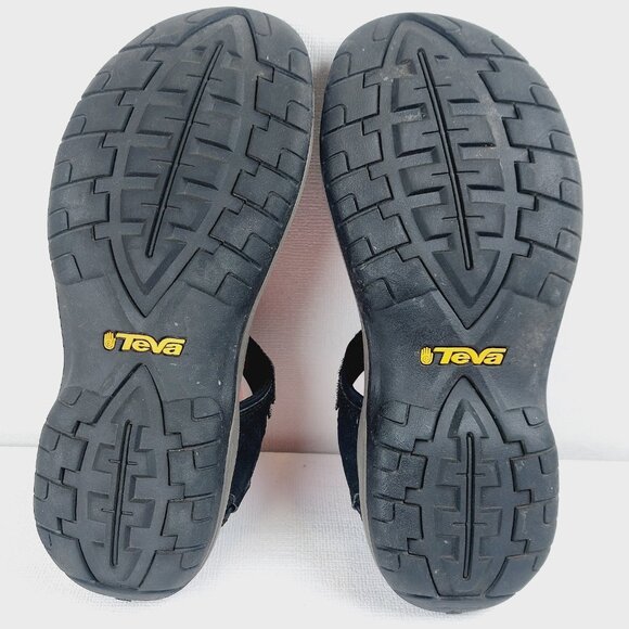 Teva Men\'s Black Gray Holliway Sport Outdoor Water Trekking Sandal Size 10 main image 9